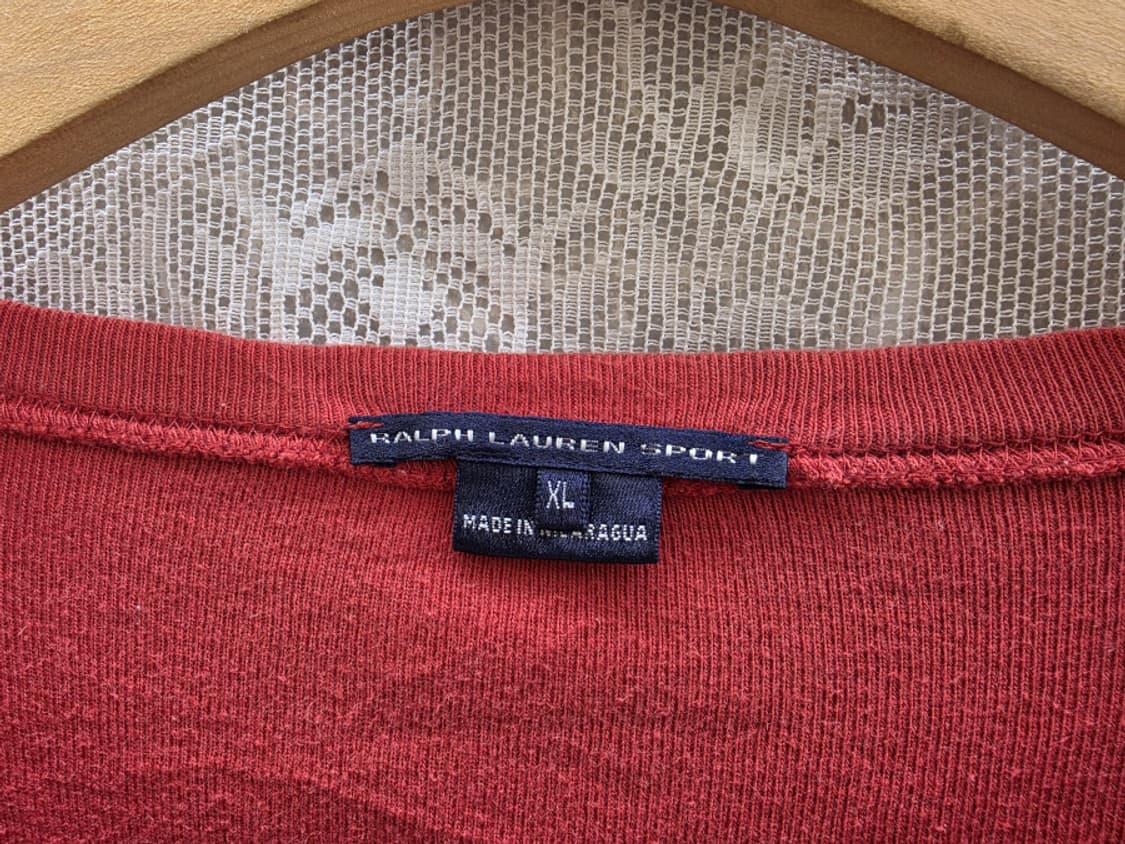 90s 랄프로렌 스포츠 긴팔티셔츠 상품이미지5