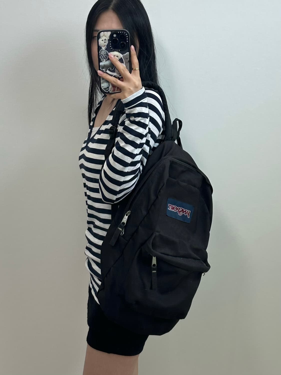잔스포츠 슈퍼브레이크 블랙 백팩 상품이미지1