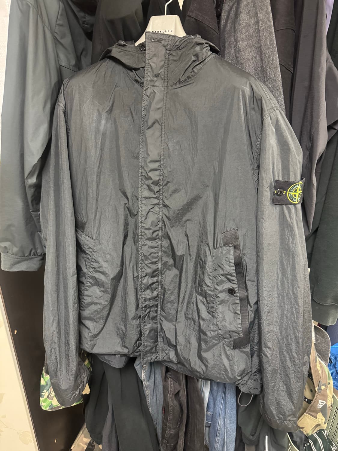 스톤아일랜드 크링클랩스 바람막이 상품이미지1