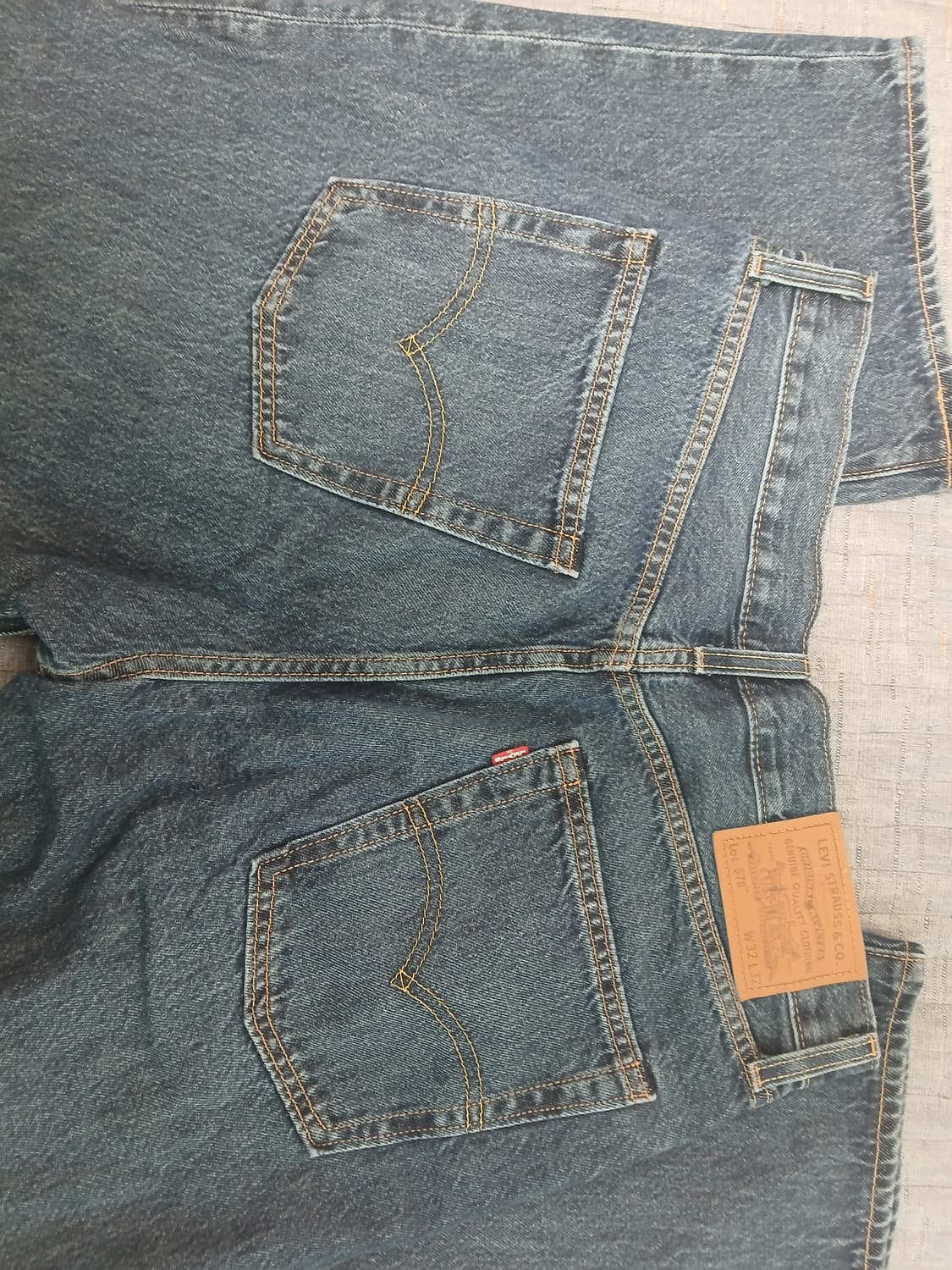 [32]리바이스578 배기진 다크인디고 상품이미지7