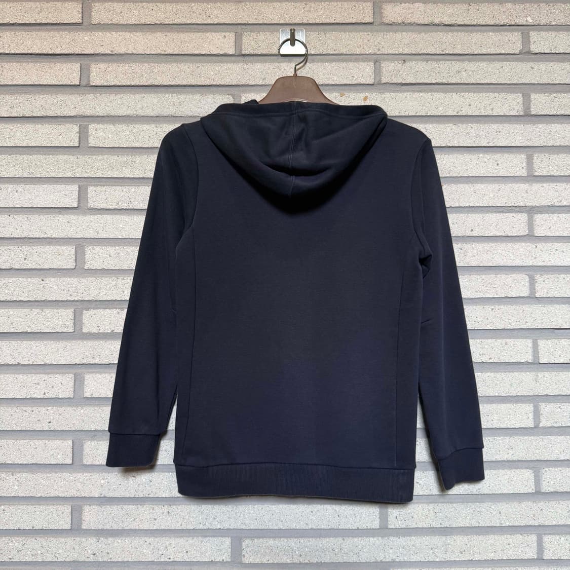 Adidas 아디다스 프론트 빅로고 후드티 네이비 컬러 상품이미지2