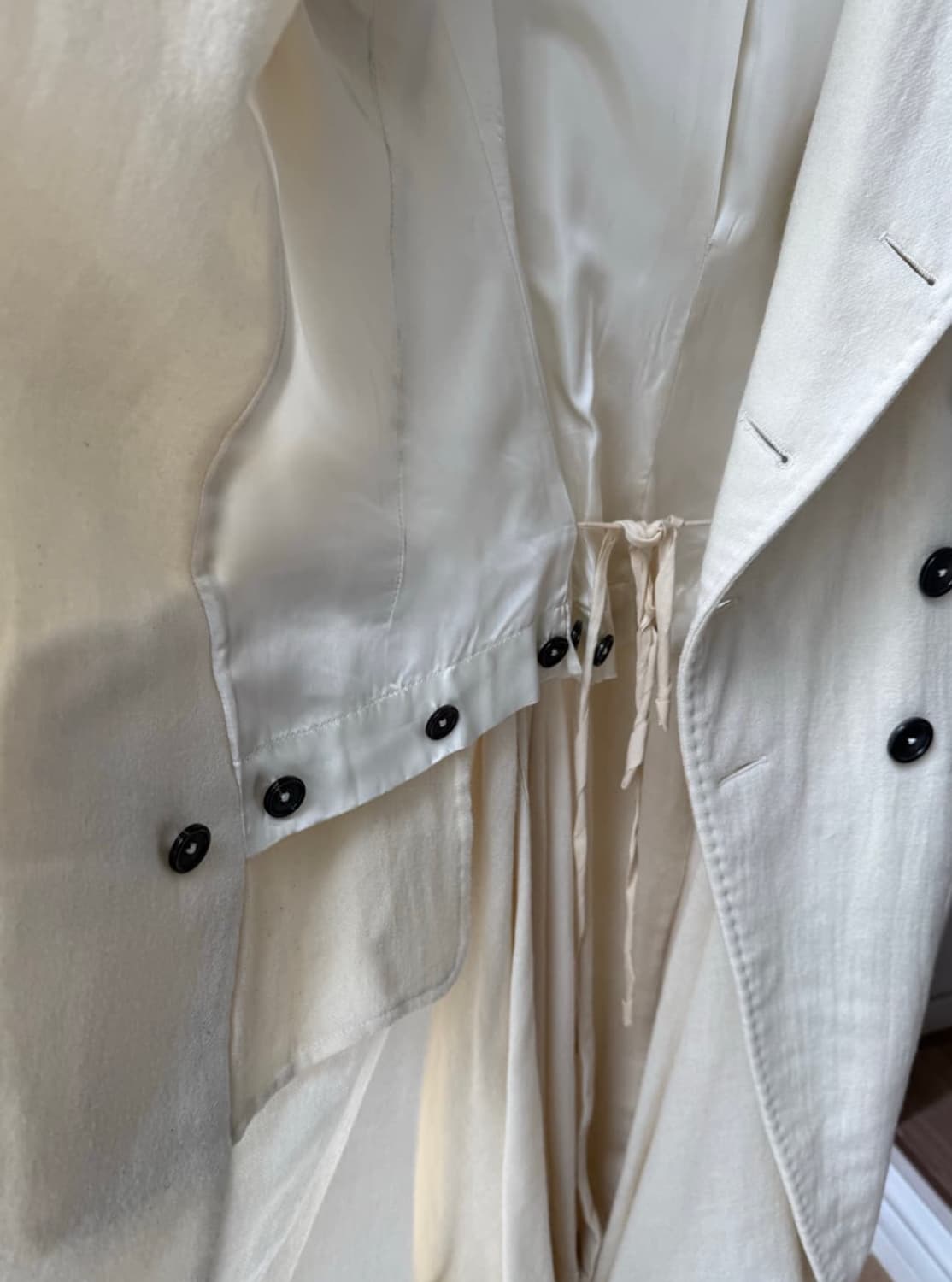 앤드뮐미스터 화이트 울코트 상품이미지4