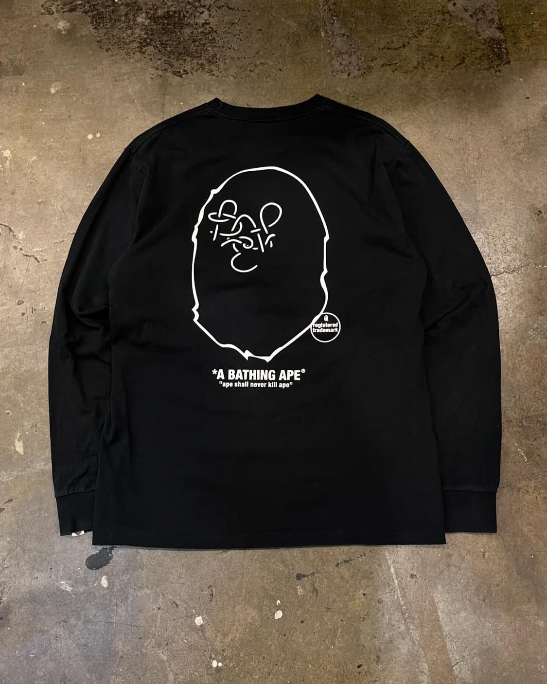Bape Saru Printing L/S  상품이미지8