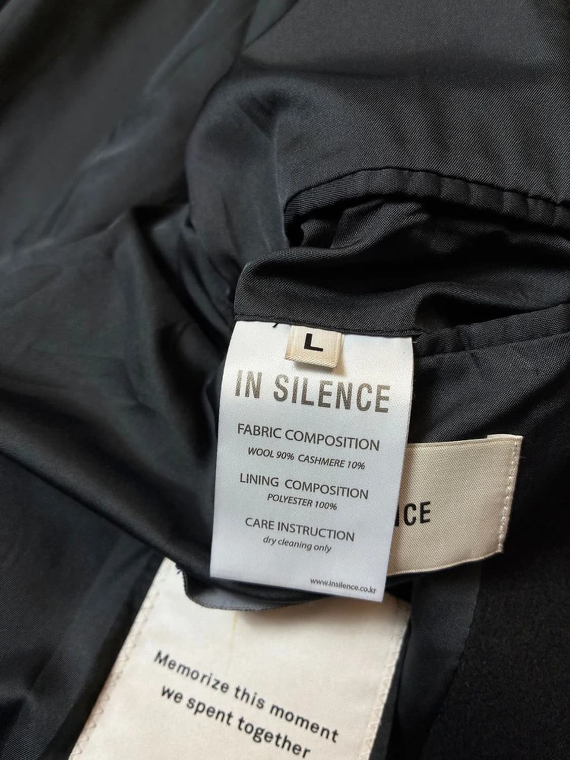 인사일런스 x 분트 17FW 캐시미어 블렌드 더블 코트 PN6661    상품이미지7