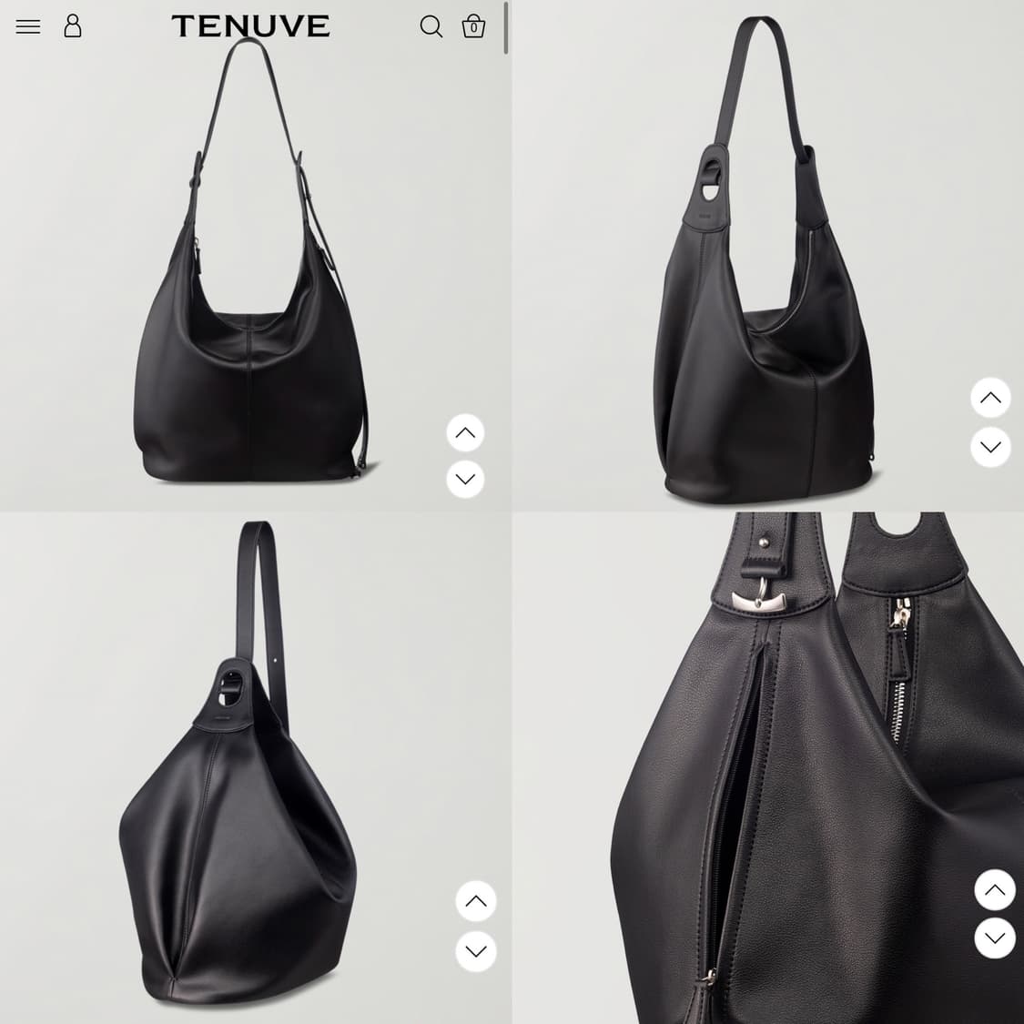 디자이너브랜드 3way가방 테누브 툴레백 숄더백 백팩 새상품 tenuve 상품이미지3