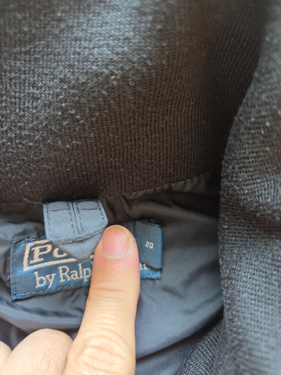 폴로 랄프로렌 블랙 레드포니 하이넥 스윙톱 재킷 상품이미지7