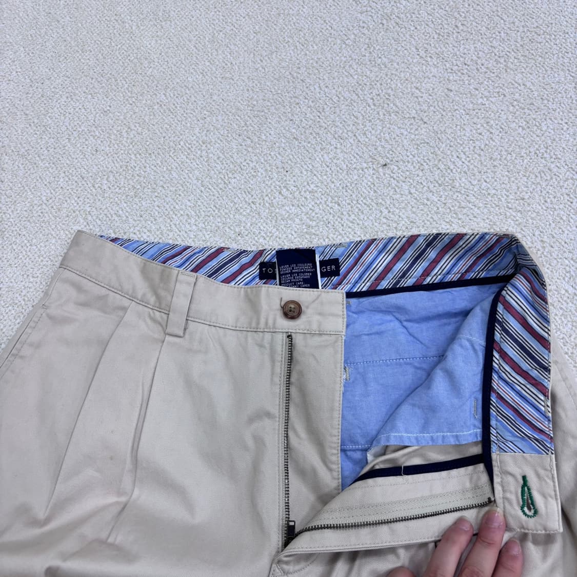 30 타미힐피거 치노 와이드 팬츠 0327E 상품이미지6