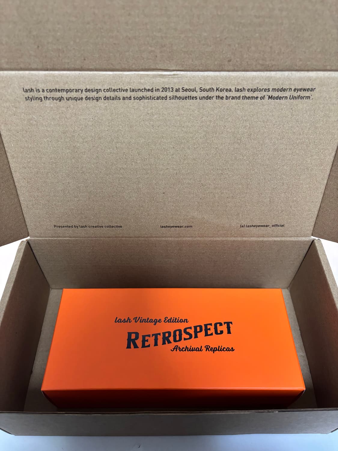 Lash 래쉬 lunettes 01 44size 블랙 새상품 상품이미지1