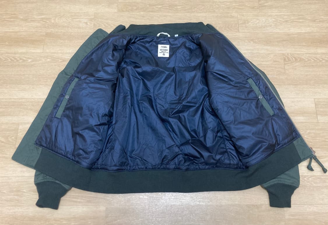 나나미카 바시티 자켓 S 모스그린 상품이미지5