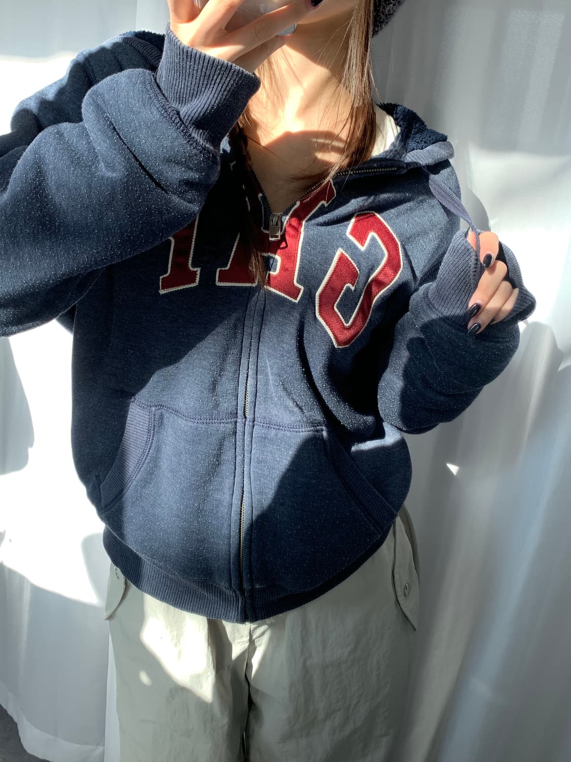 Gap 갭 네이비 후드집업 상품이미지7