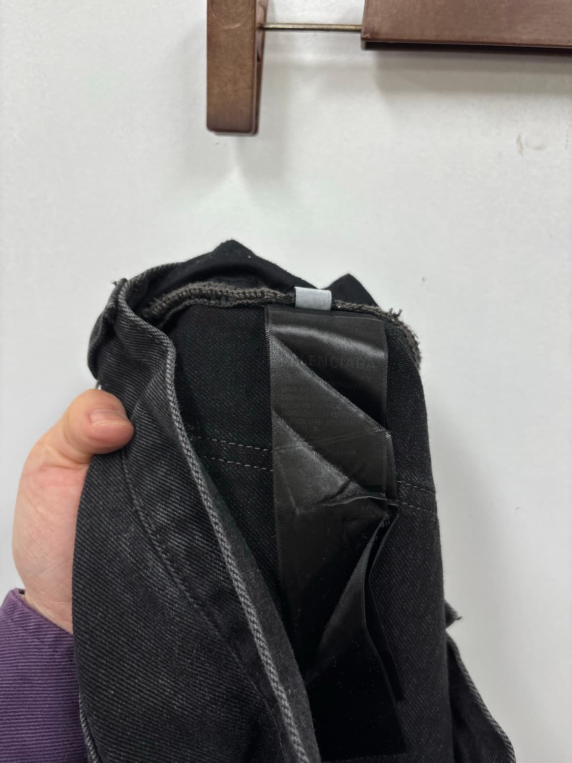 발렌시아가 배기 코티드 데님팬츠 상품이미지9