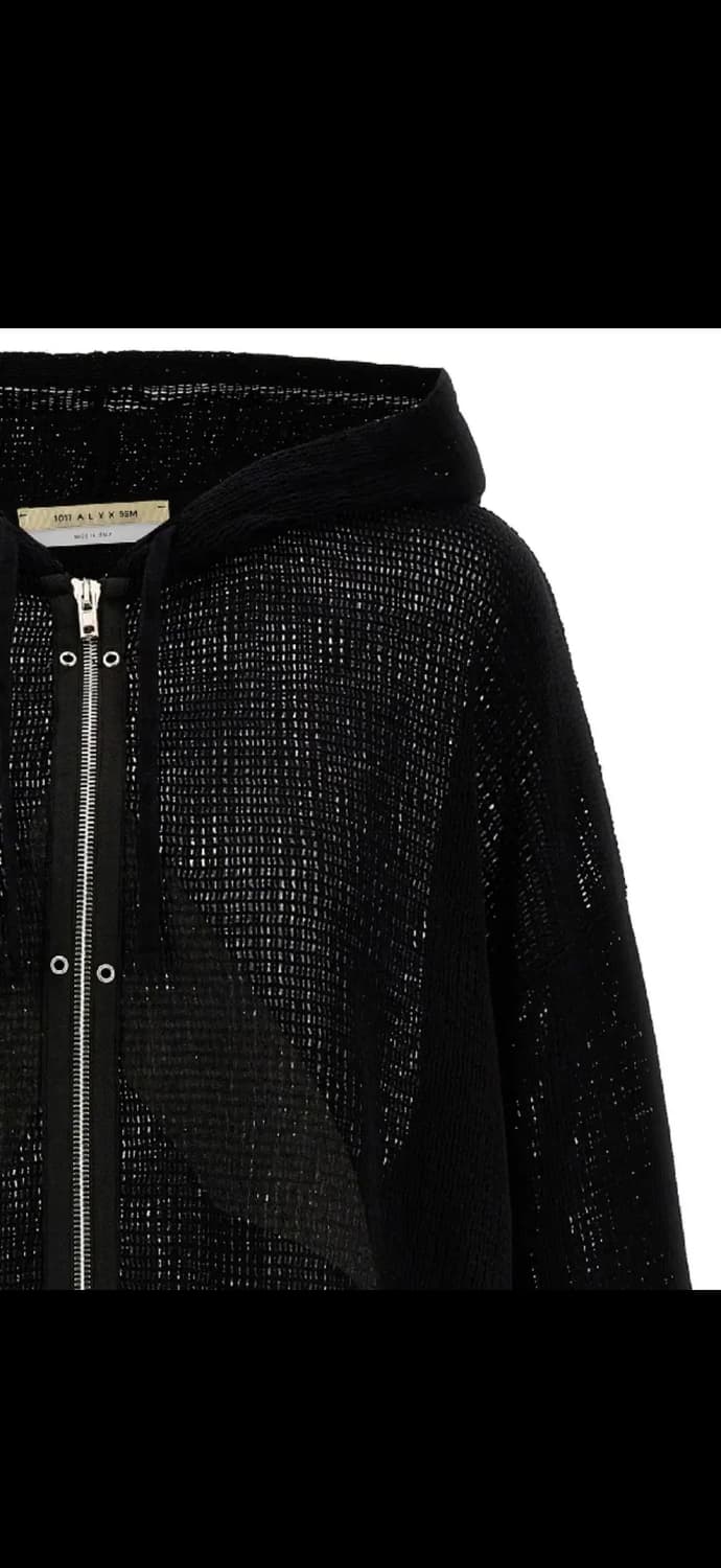 1017ALXY9SM 알릭스 메쉬후드 집업 가디건 XL 상품이미지3