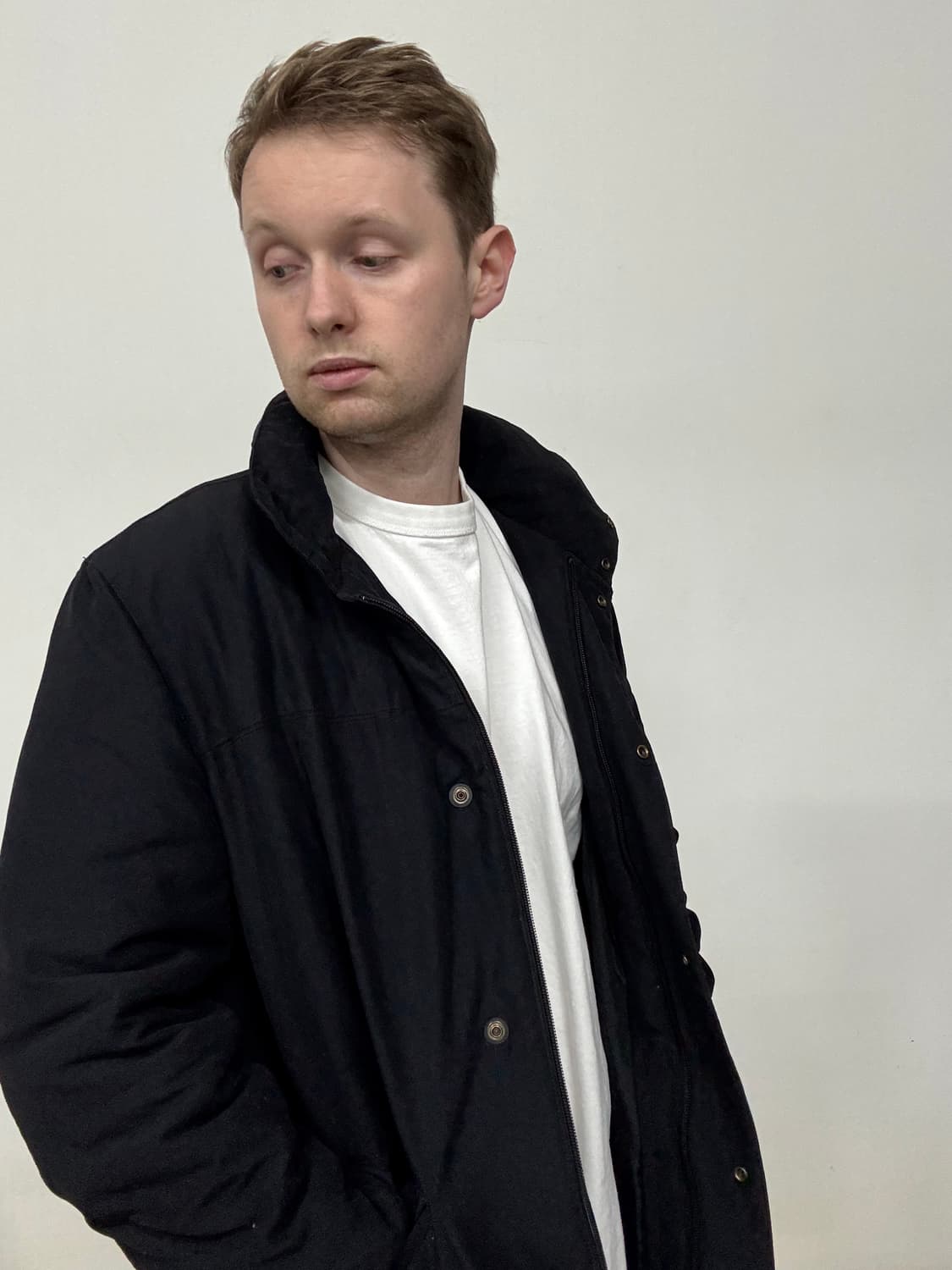 97AW 씨피컴퍼니 검정색 패딩 자켓 상품이미지3