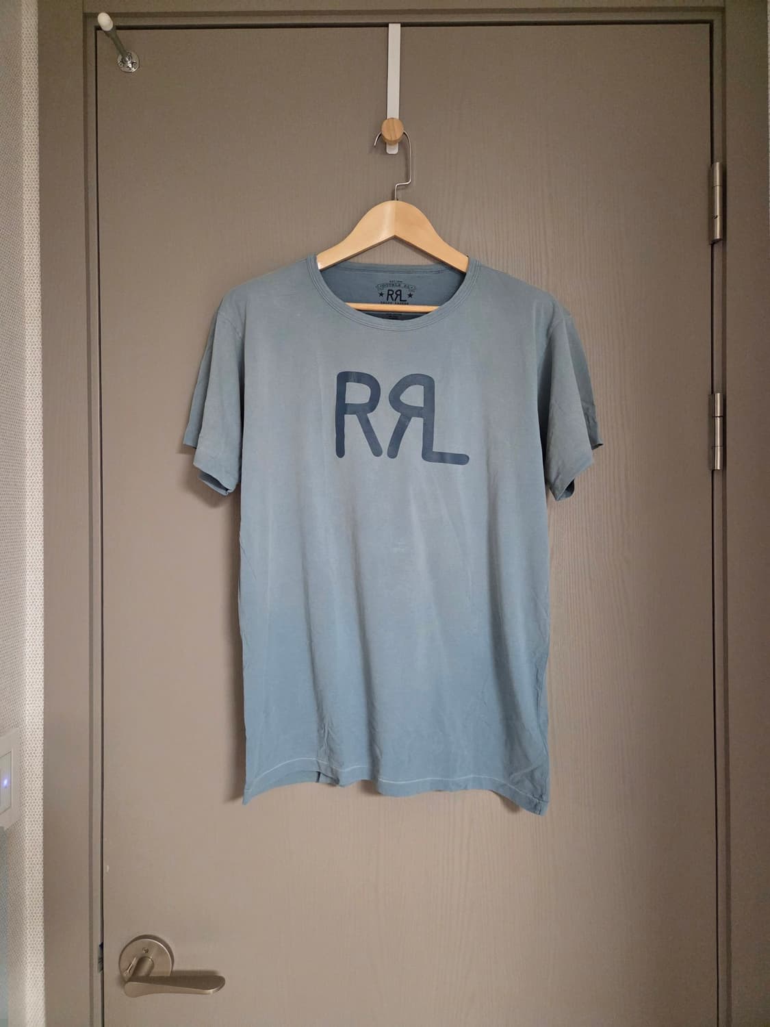 RRL 더블알엘 렌치 로고 반팔 티셔츠 L 상품이미지1