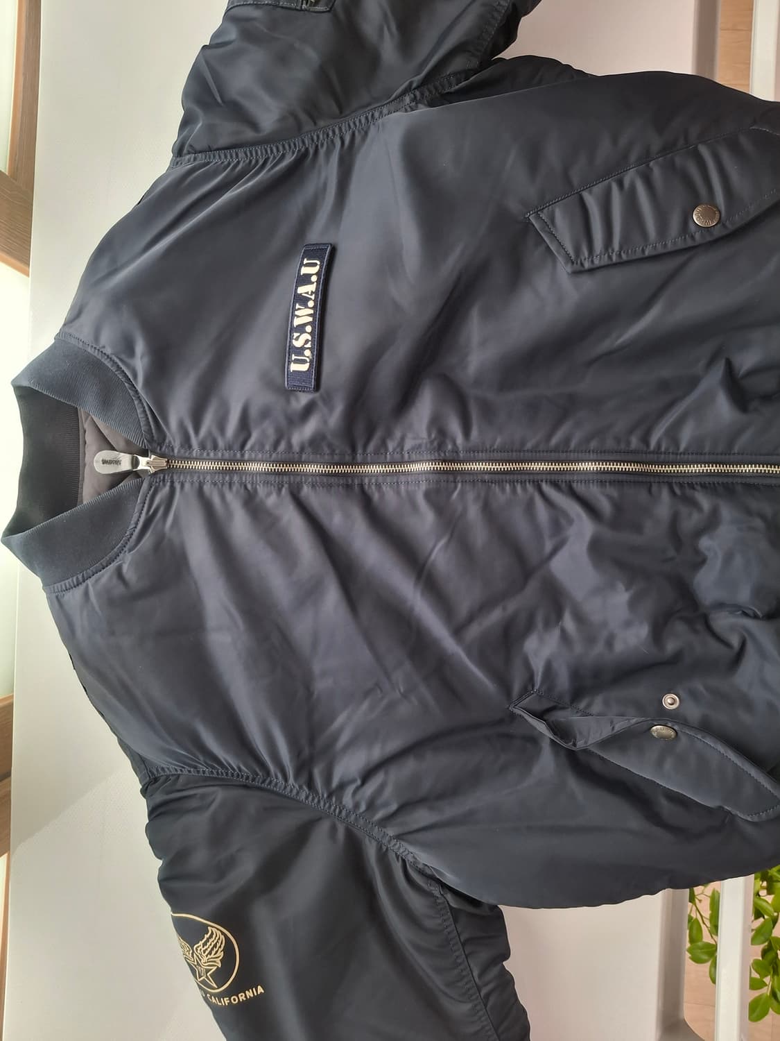 후아유 리버서블 ma-1자켓 xl 상품이미지3