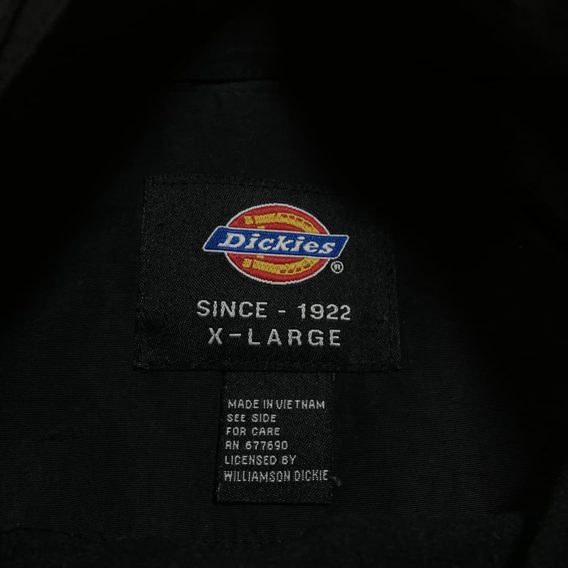 디키즈 스몰 로고 블랙 바람막이 상품이미지4