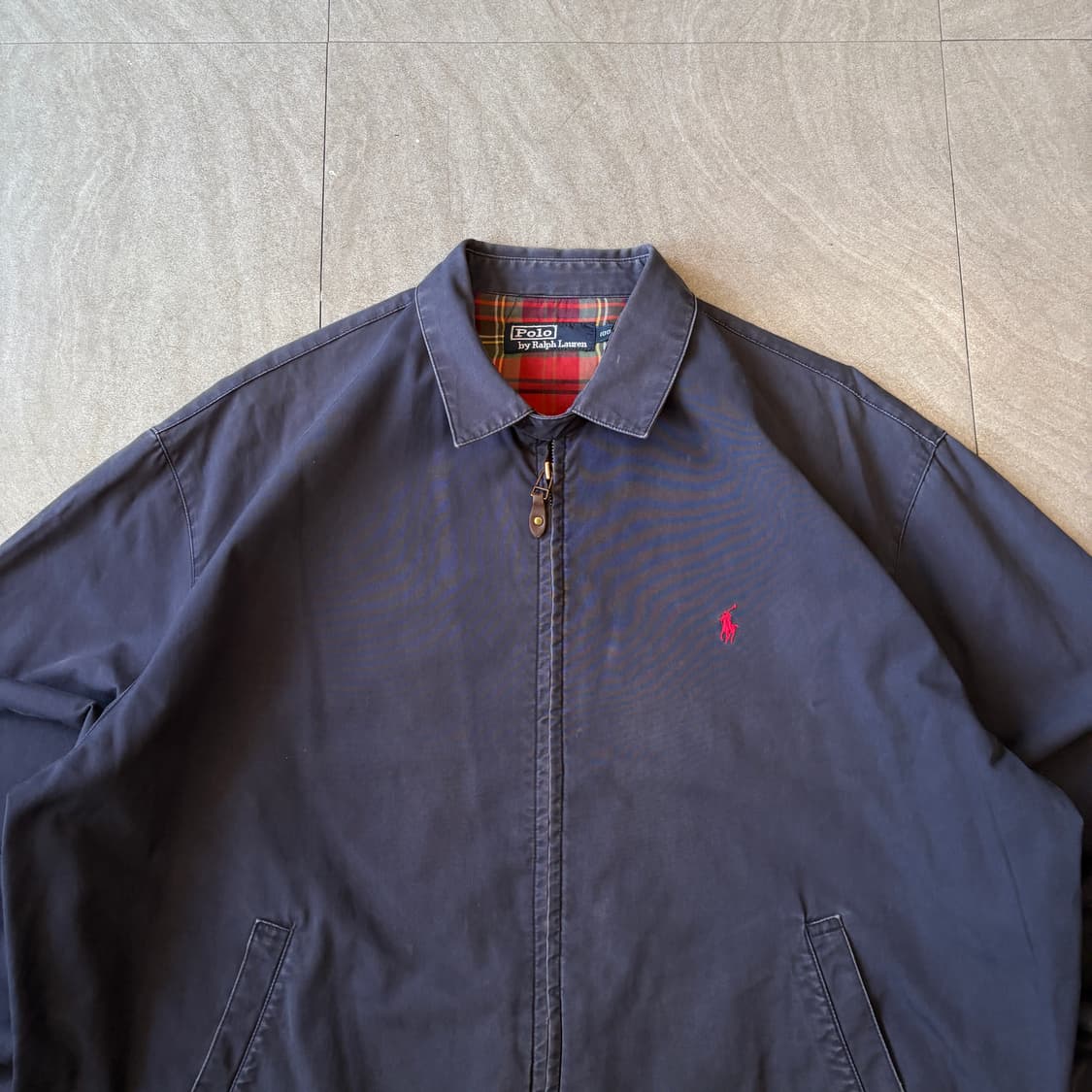폴로 정품 네이비 스윙톱 자켓 상품이미지3
