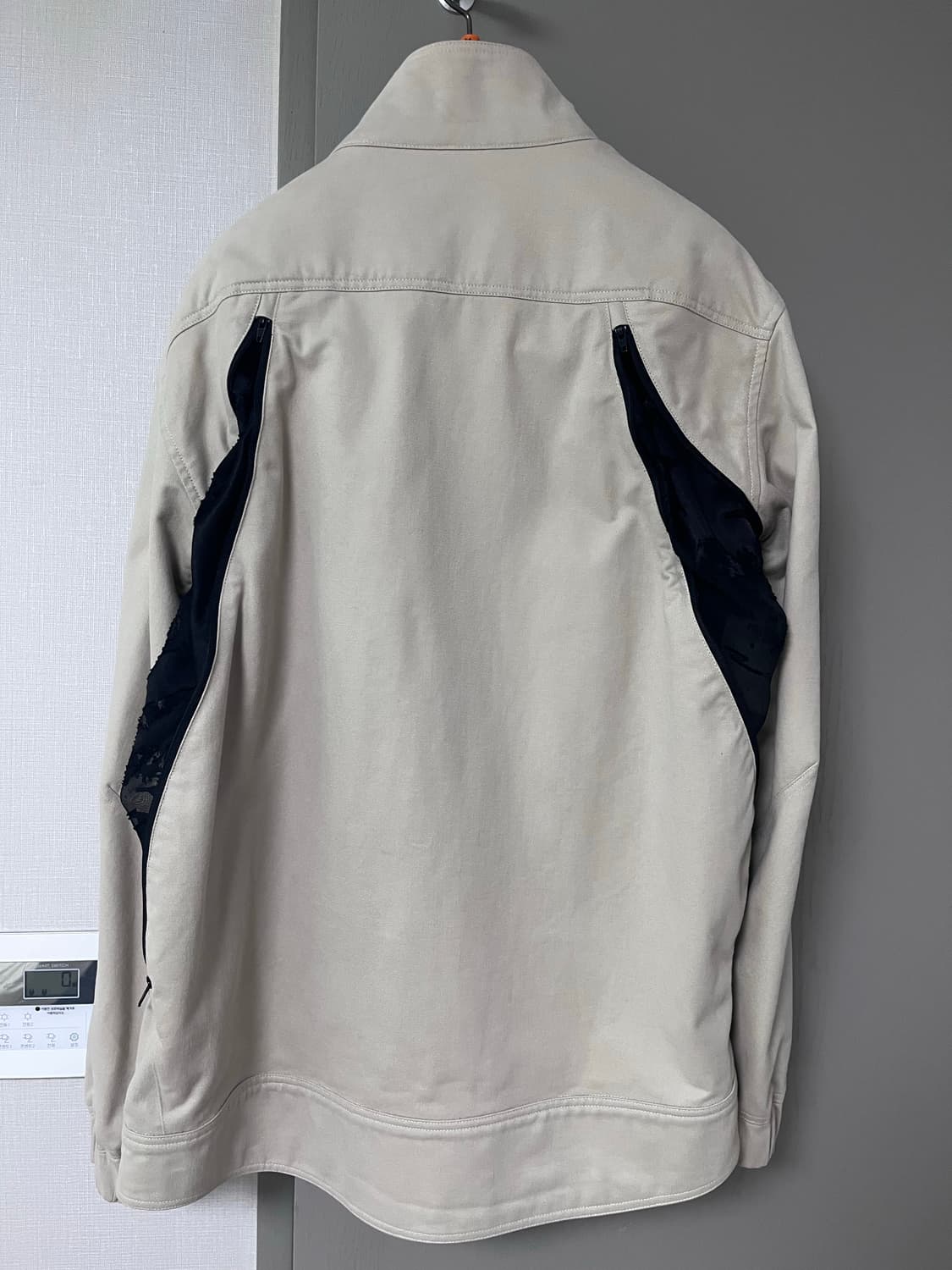 Olly shinder beige quad zip jacket 상품이미지2