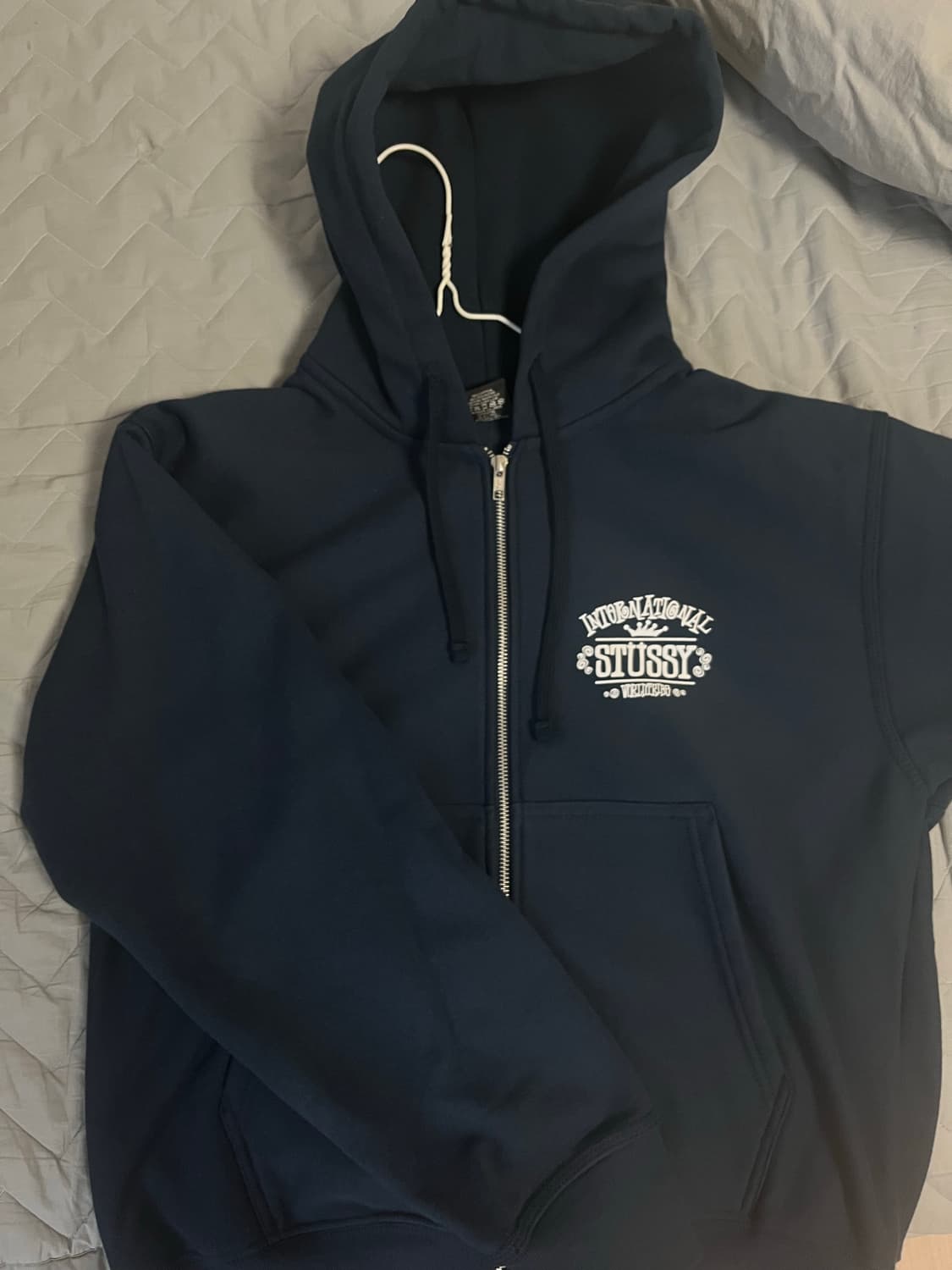 스투시 월드와이드 후드집업 상품이미지2