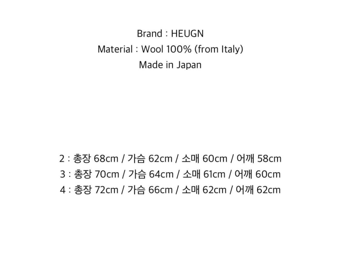 Heugn billy 빌리 스탠다드 블루종 자켓 [2] 상품이미지2