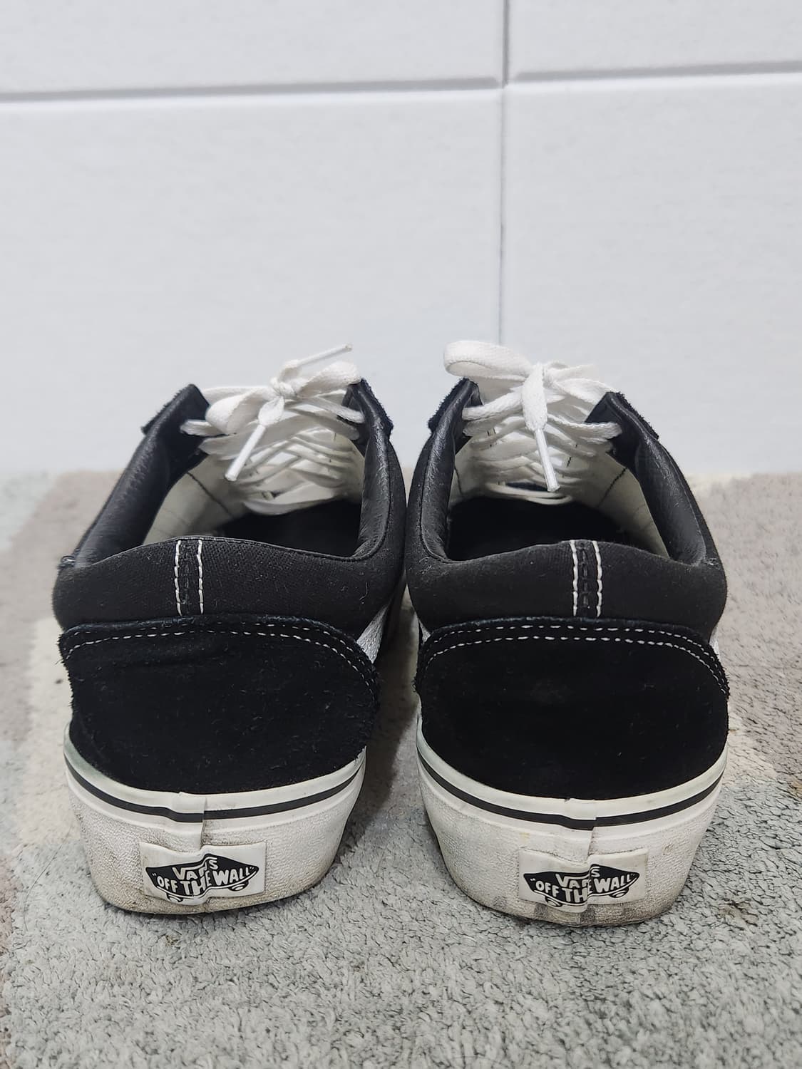 반스 올드스쿨 플랫폼 블랙 화이트 상품이미지3