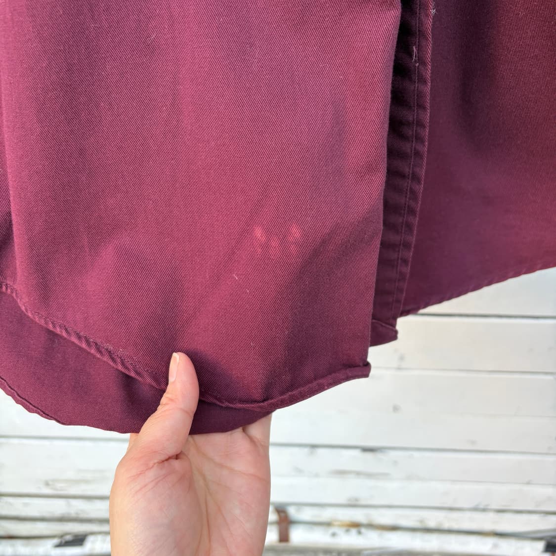 Polo 폴로 버건디 셔츠 상품이미지5