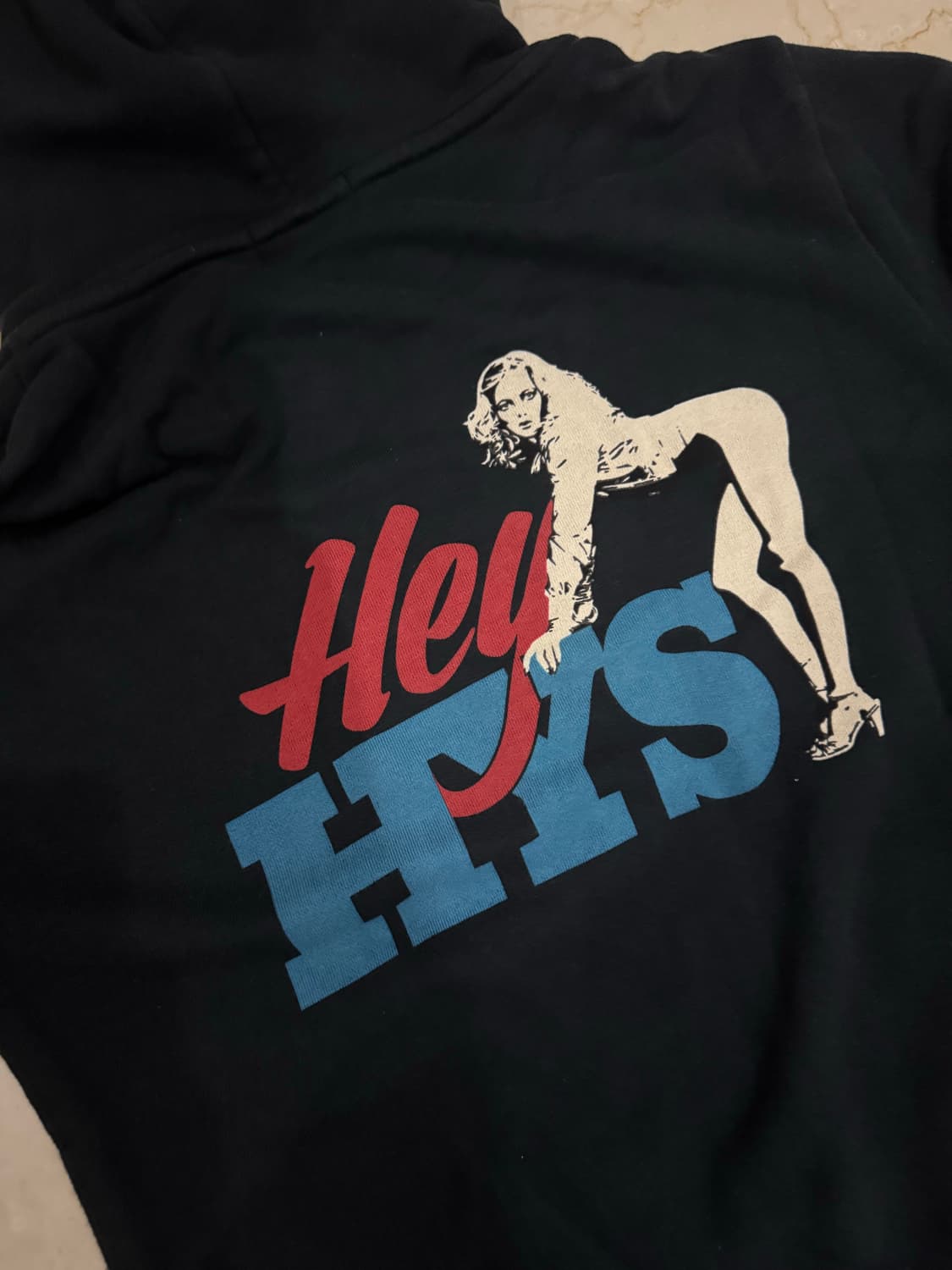 히스테릭글레머 / HEY! HYS Zip Hoodie 후드집업 / M 상품이미지3
