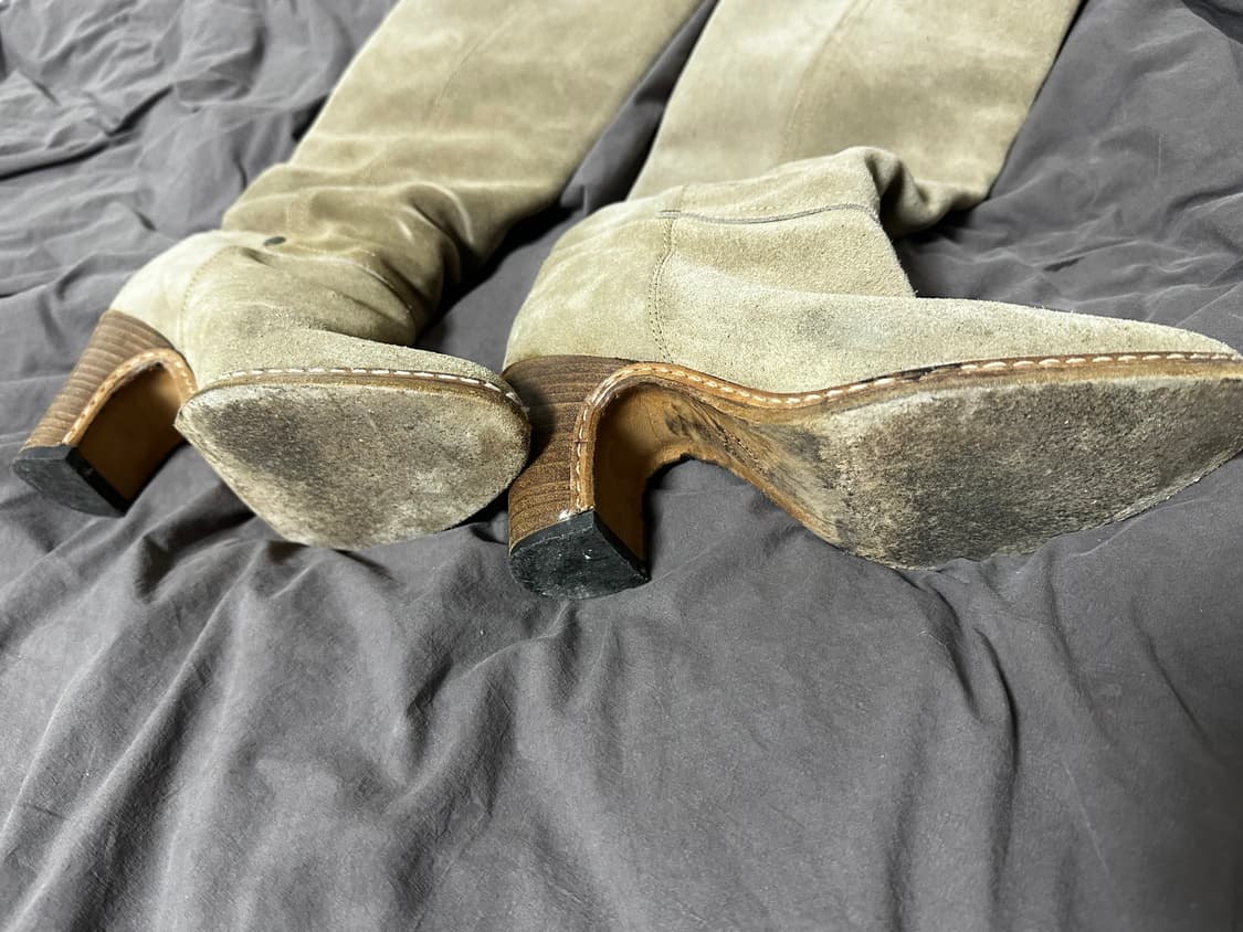 BUTTERO BEIGE BOOTS 베이지 롱 부츠 상품이미지3