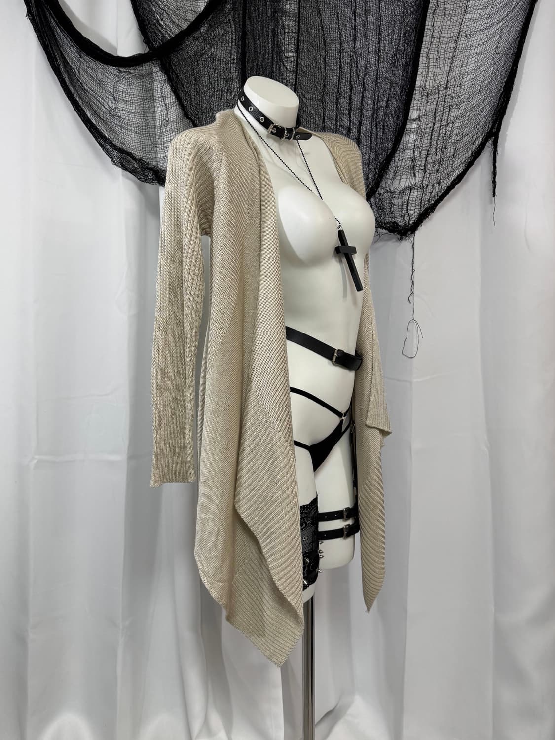 beige cardigan 상품이미지3
