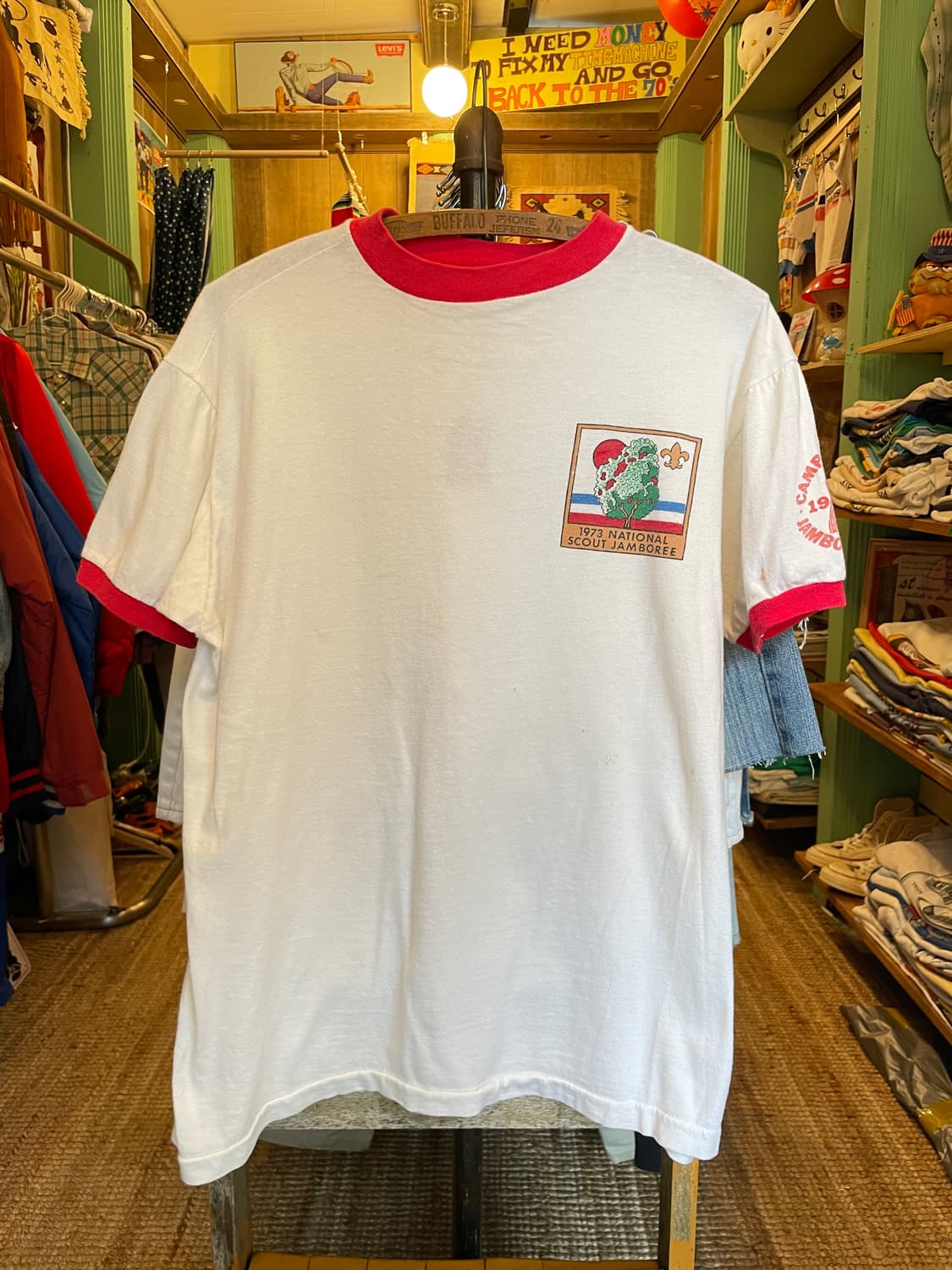 1973 Ringer T-shirt Made in U.S.A ​ 상품이미지1