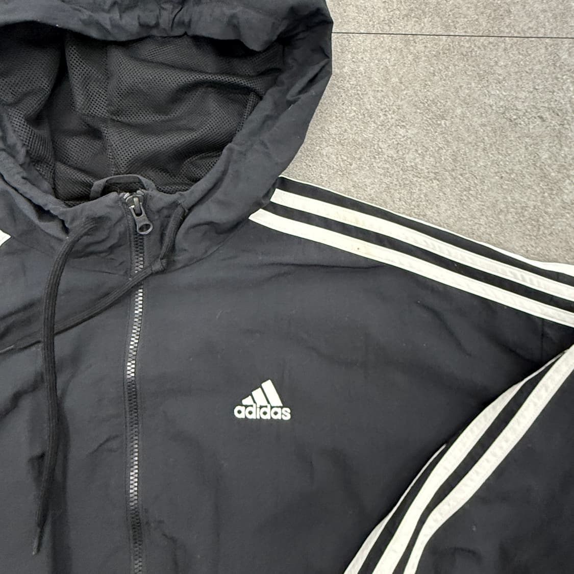 아디다스 크롭핏 윈드브레이커 후드집업 상품이미지5