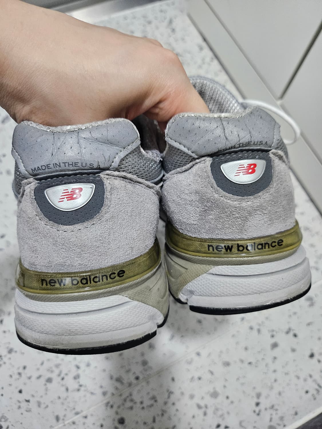 뉴발란스 990v4 그레이 270 상품이미지6