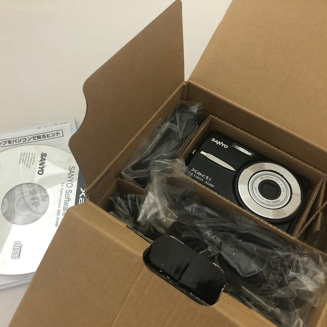 (신품급, 박스셋) 산요 Sanyo 작티 DSC-X1200 빈티지 디카 상품이미지8
