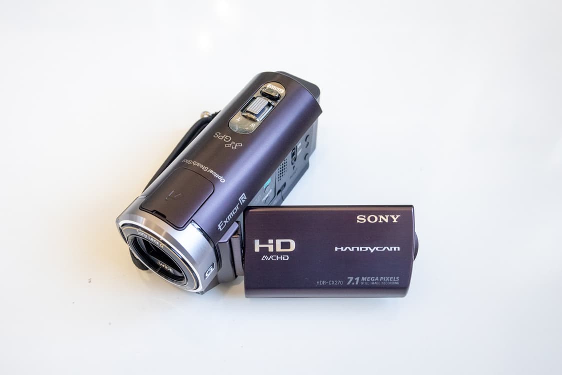 Sony HDR CX370V / 빈티지 디지털 캠코더 상품이미지1