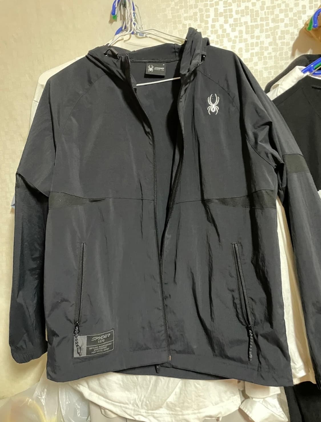 스파이더 자켓 블랙 S 상품이미지1
