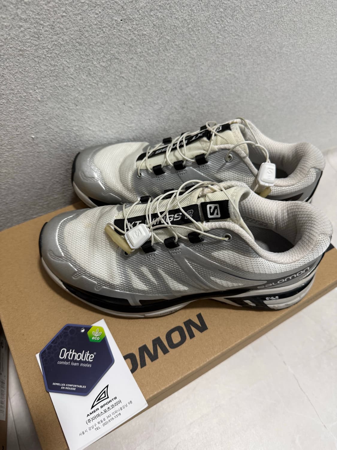 살로몬 XT 윙스 2 화이트 실버 메탈릭 220 상품이미지1