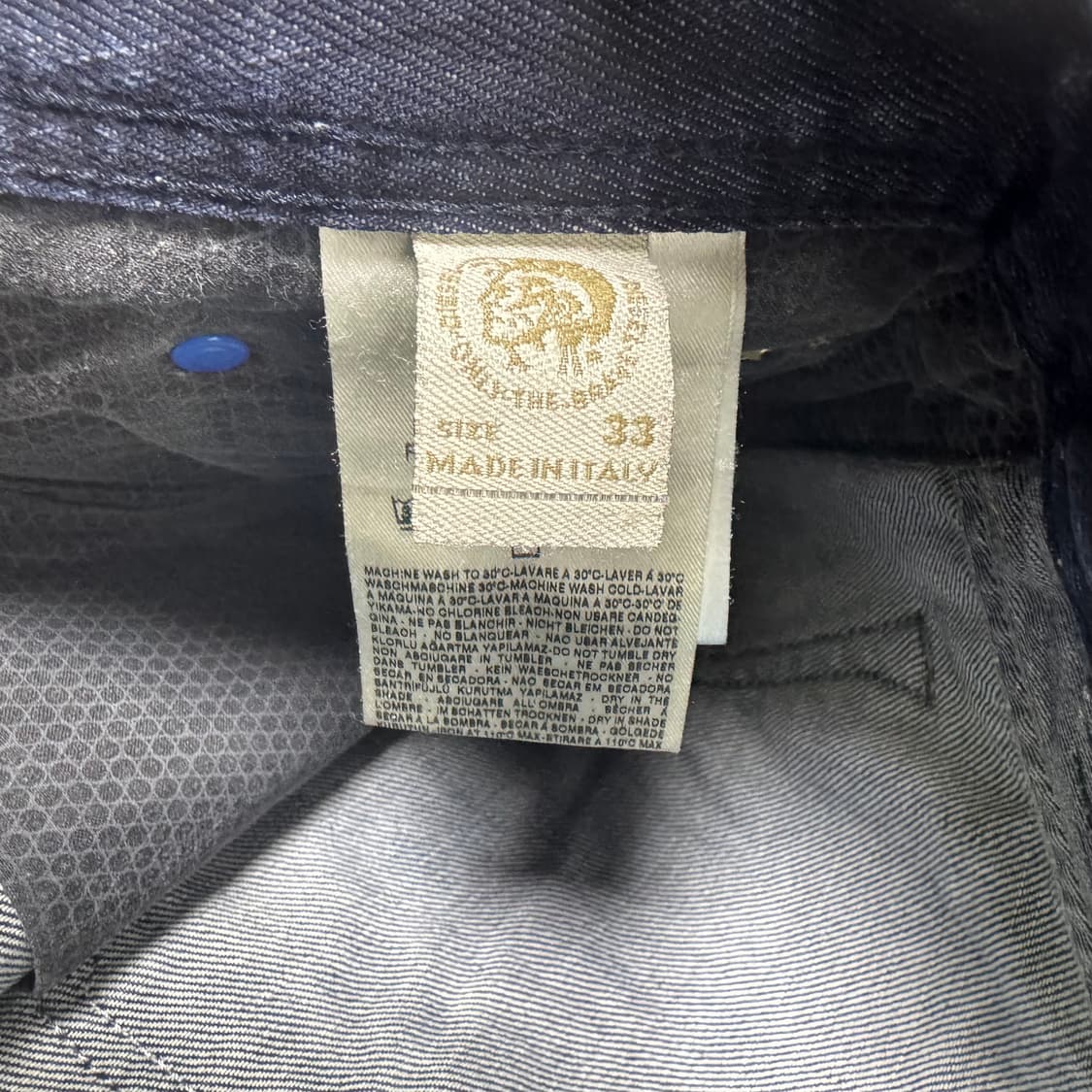 디젤 X 아디다스 콜라보 청바지 상품이미지5