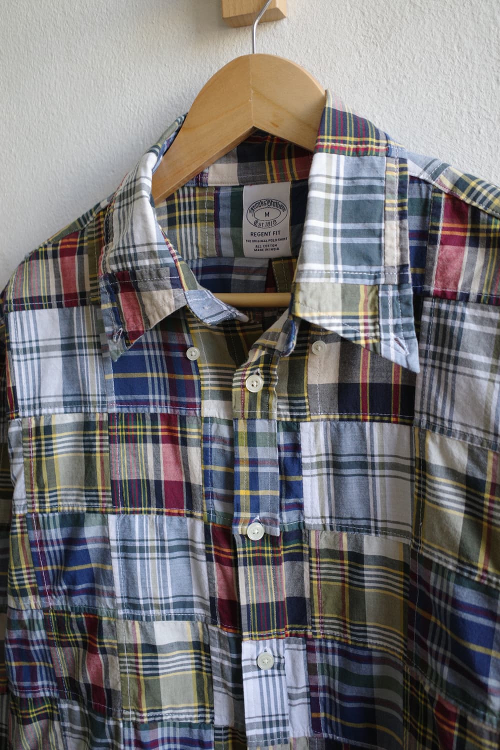 브룩스 브라더스 패치워크 셔츠 상품이미지3