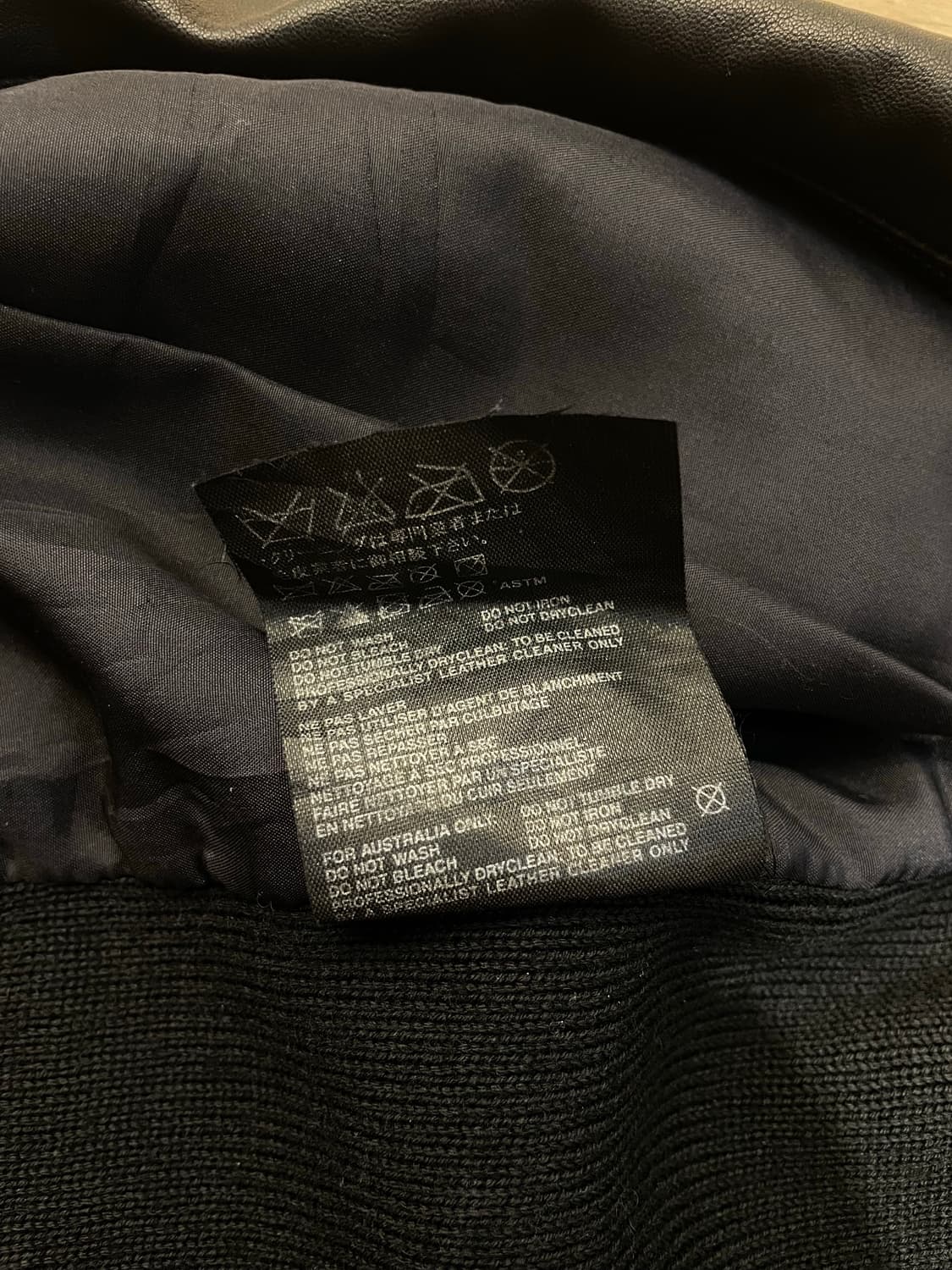 00’s Prada milano leather zip-up (40) 상품이미지8