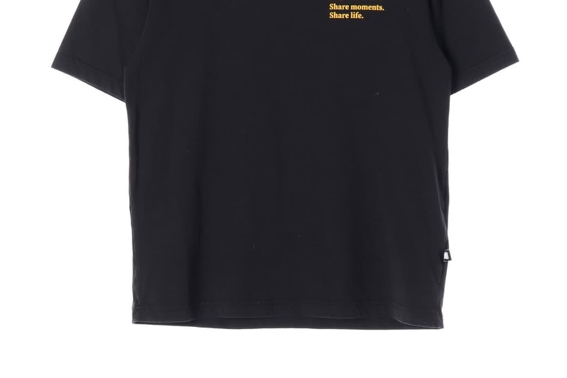 코닥 로고 프린팅 블랙 반팔 티셔츠 M 상품이미지4