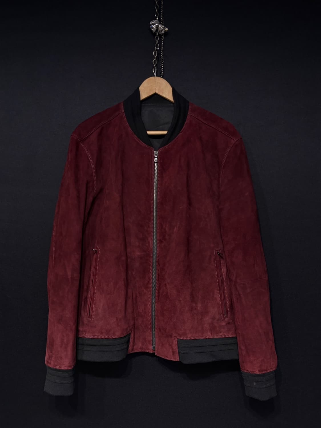 솔리드옴므 스웨이드 가죽 자켓  상품이미지1