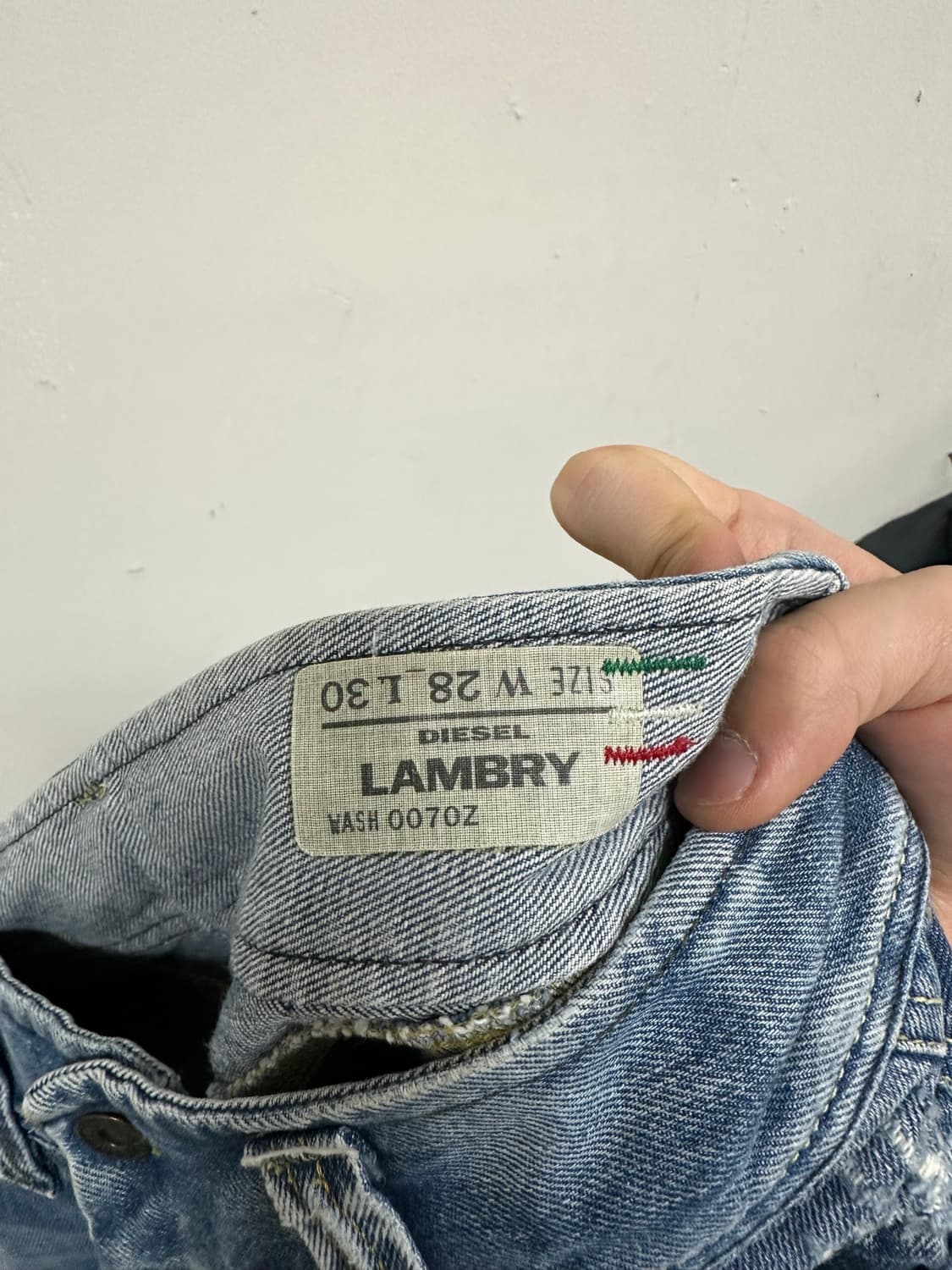 디젤 LAMBRY 0070Z 데님팬츠 상품이미지4