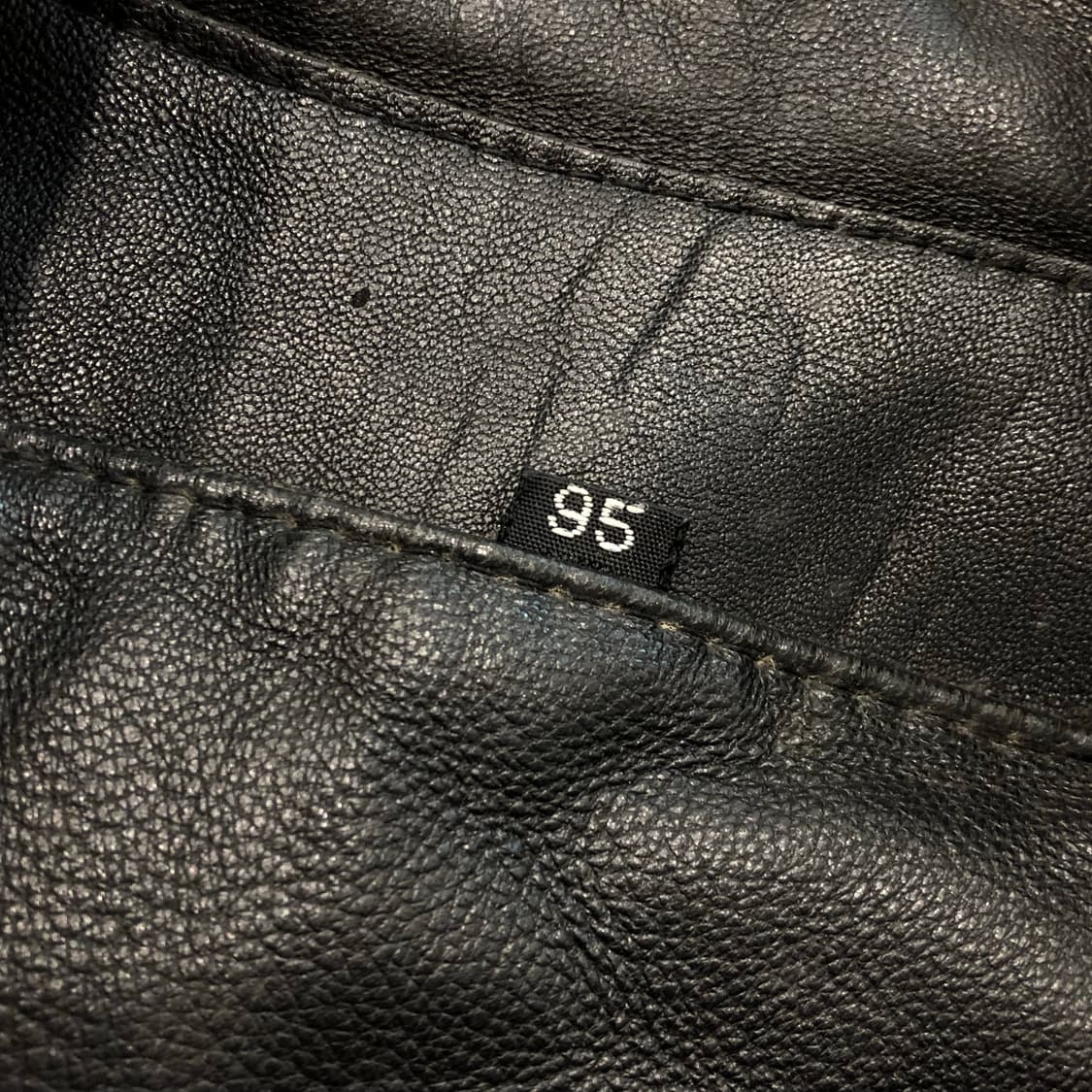 빈티지 양가죽 바이커 레더 가죽 자켓 상품이미지4