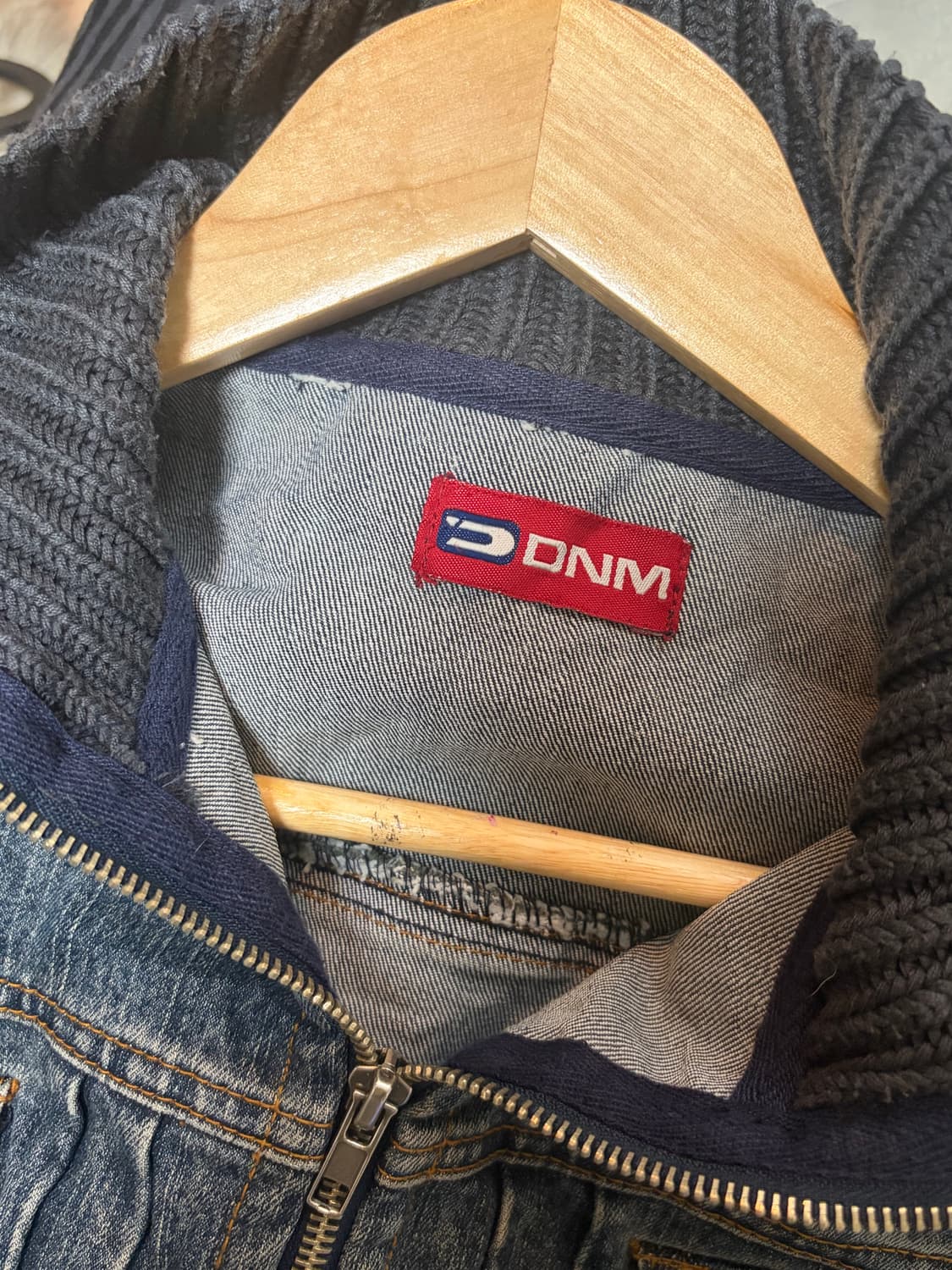 니트 청자켓 상품이미지3