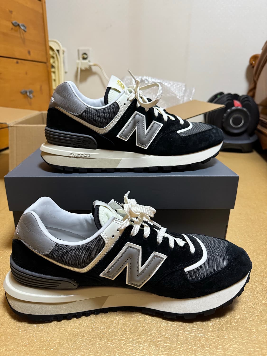 뉴발란스 574 레거시 블랙 285mm 상품이미지3