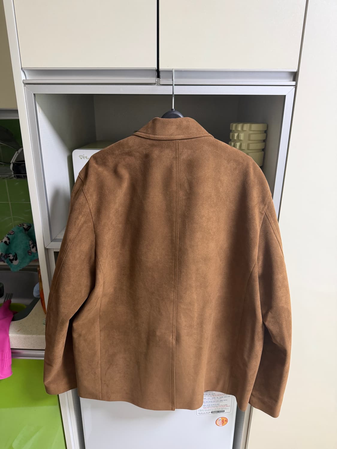 르마드 테일러 페이크 스웨이드 자켓 브라운  상품이미지2