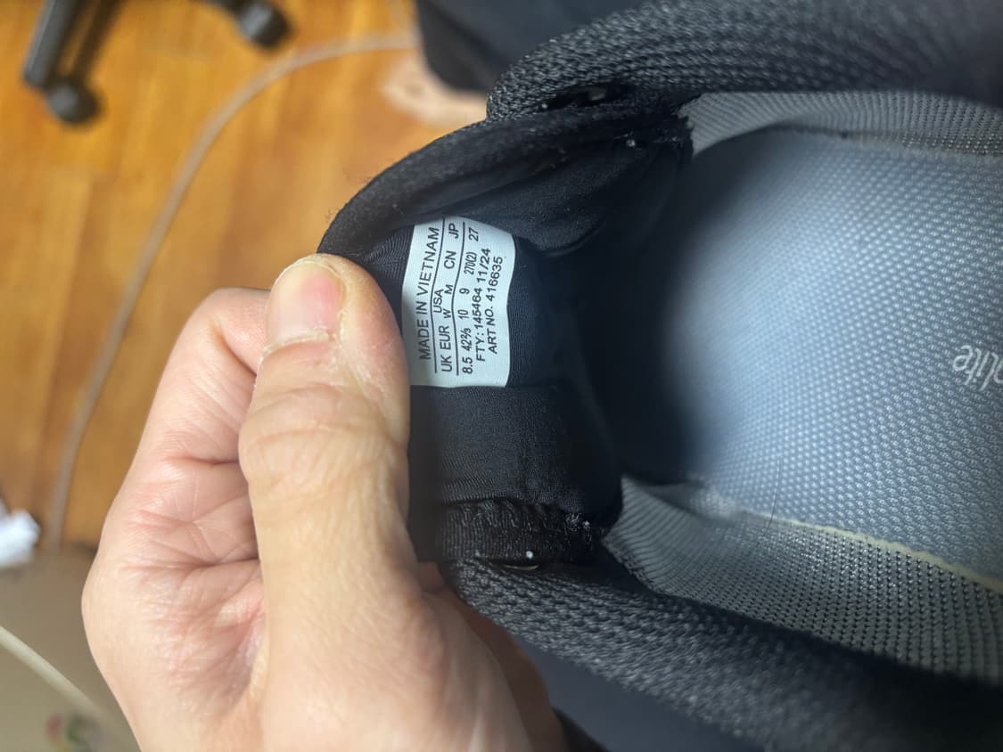 살로몬 XT-6 고어텍스 에보니 270사이즈 새상품급 판매 상품이미지6