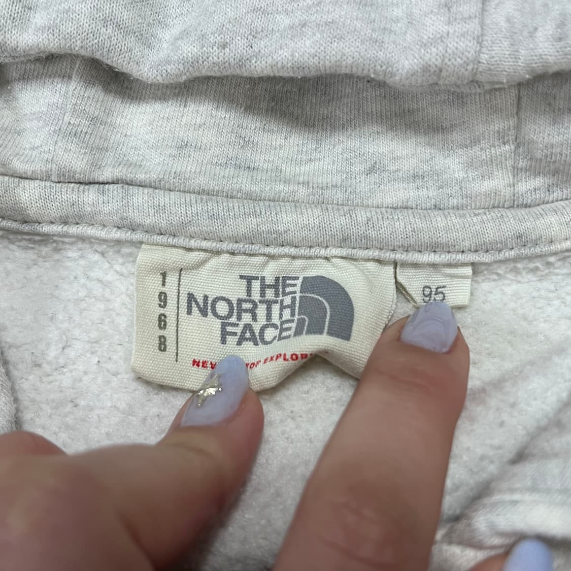[정품] 노스페이스 오트밀 기모 후집 [ 95 ] 상품이미지4