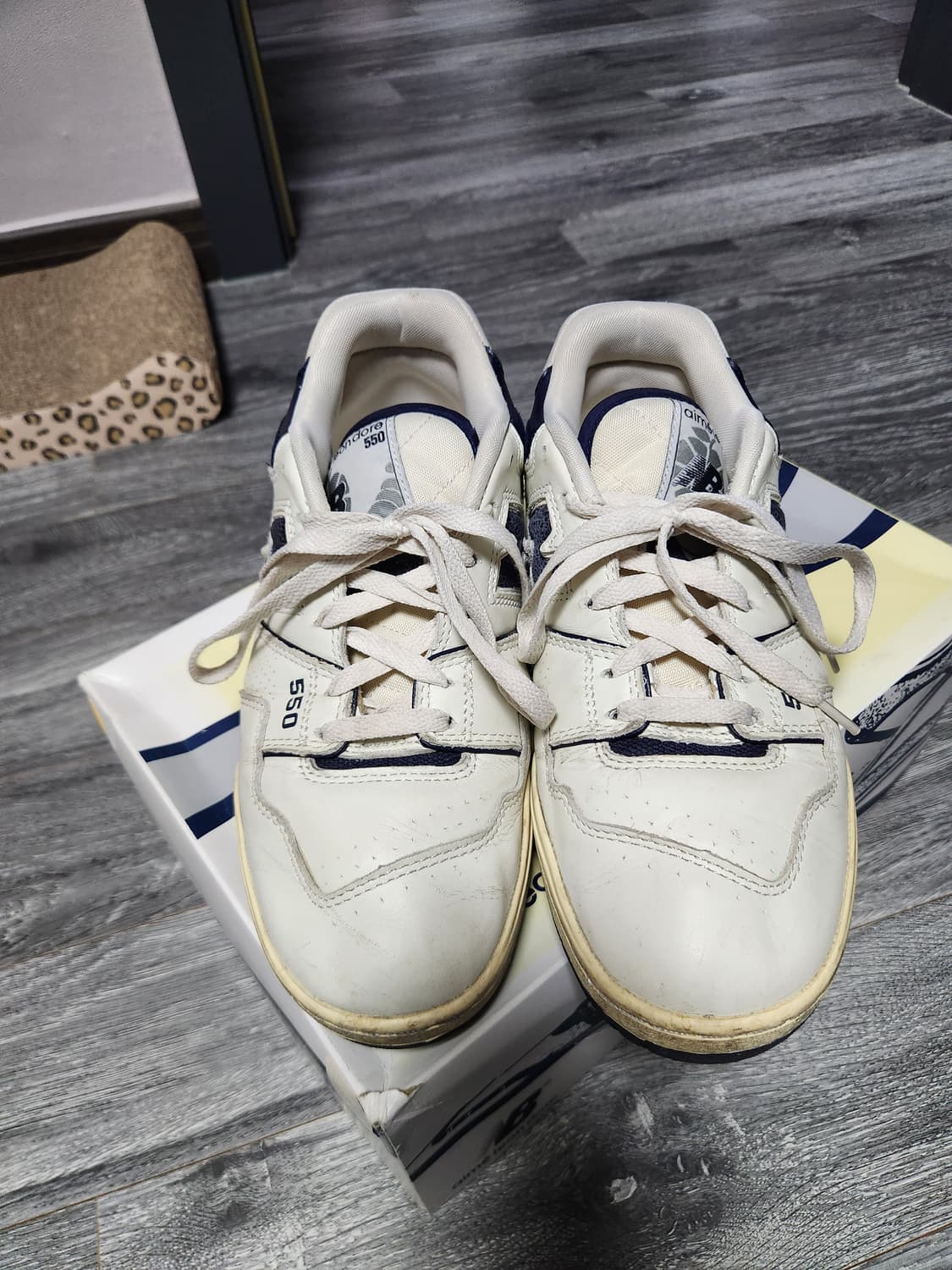 265 에메레온도르 뉴발란스 550 네이비 상품이미지10