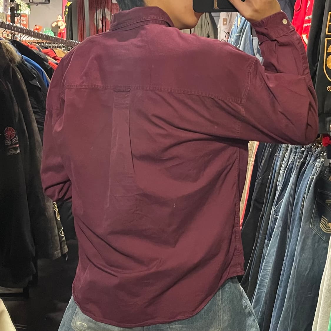 [IM] carhartt 칼하트 버건디 긴팔셔츠 상품이미지5